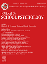 Journal of School Psychology