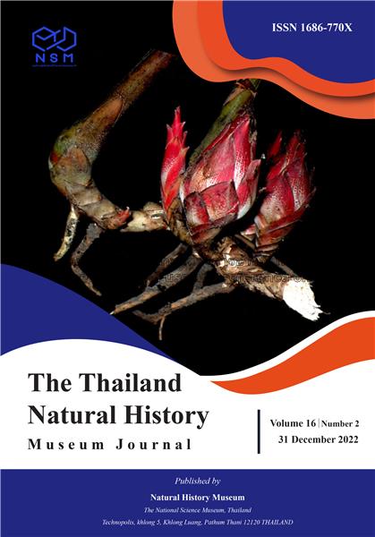 The Thailand natural history museum journal